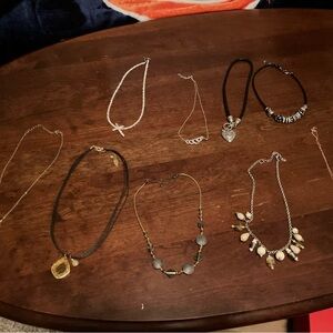 Costume Jewelry (Lot of 9 Necklaces)